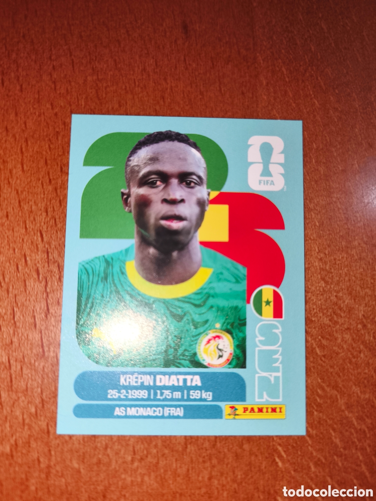 Fu&szlig;ball-Sticker: SEN20 Krepin Diatta SEN 20 Fifa World Cup 2026 Senegal