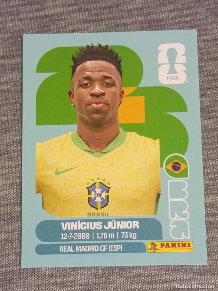 Cromos de F&uacute;tbol: VINICIUS BRA 14 STICKER MUNDIAL 2026 PANINI FIFA WORLD CUP NUEVO
