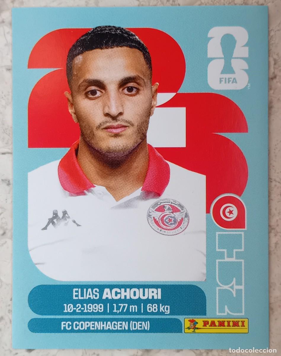 Cromos de F&uacute;tbol: Figurina Panini 2026 Cromo World Cup Usa Mundial 2026 Elias Achouri Tunisia n TUN 15