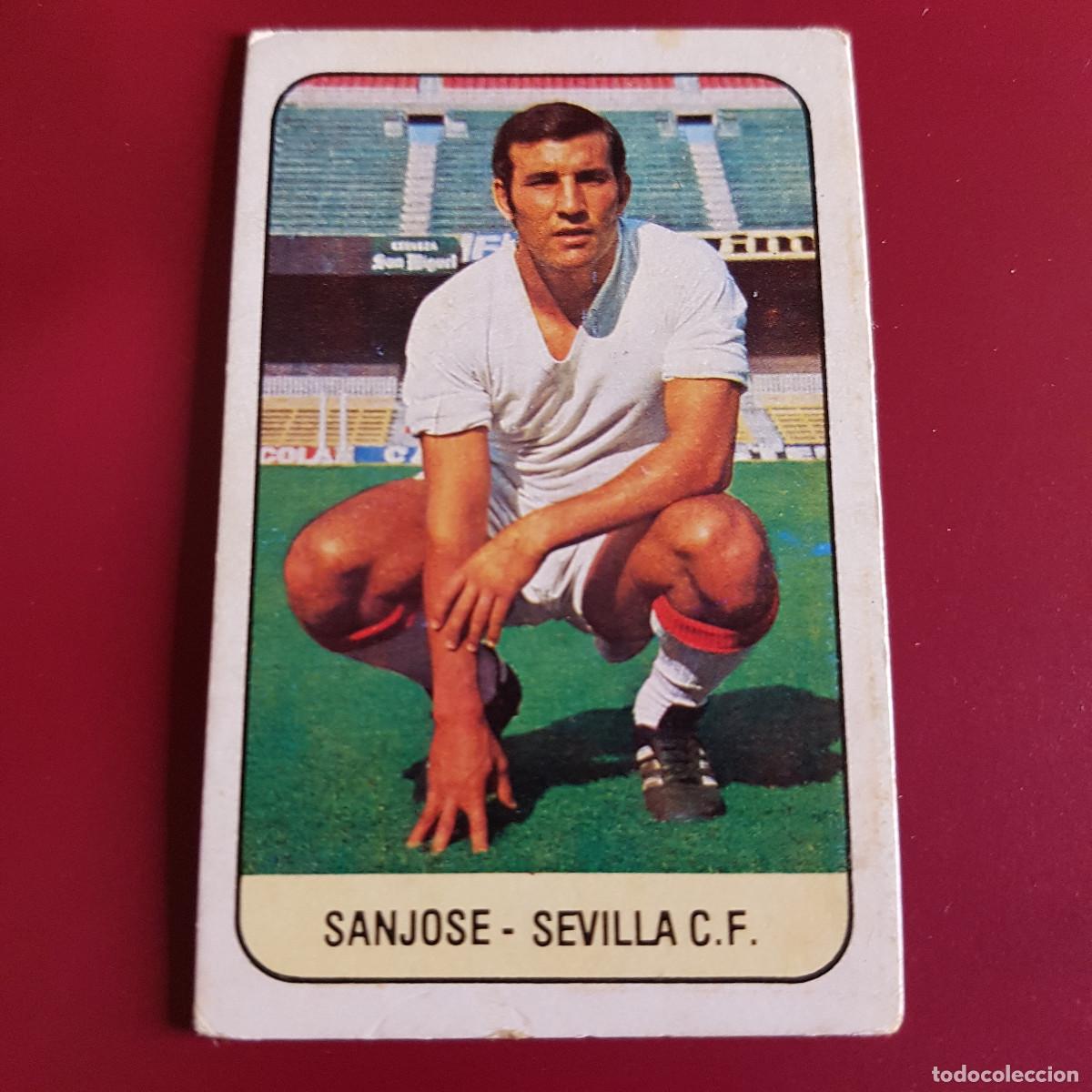 Cartes &agrave; collectionner de Football: ESTE - LIGA 78 79 - 1978 1979 - UN CROMO - SEVILLA - SANJOSE - NUNCA PEGADO