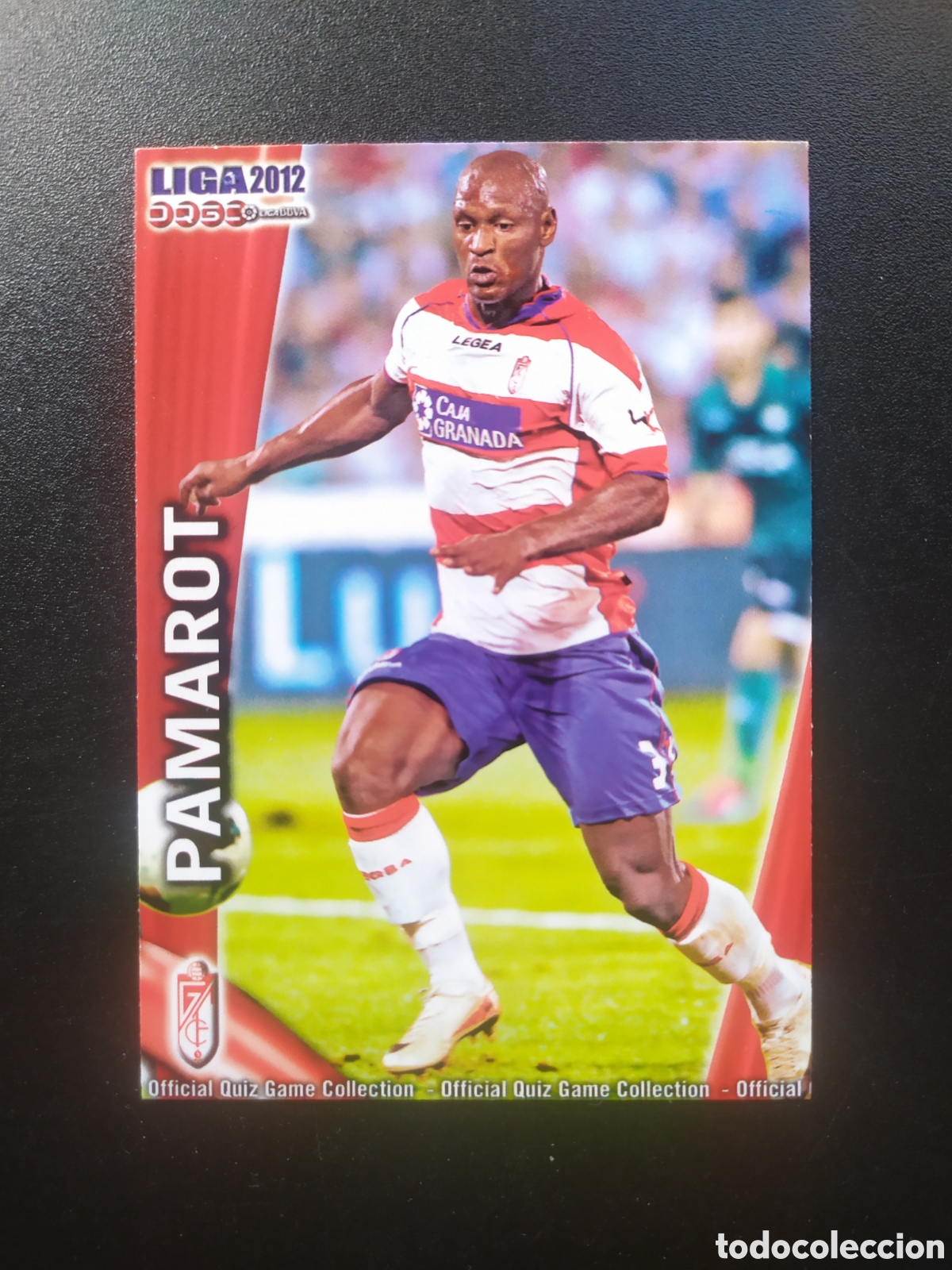 Cromos de F&uacute;tbol: Mundicromo fichas Liga 2011 2012 11 12 Pamarot n&deg; 519 Granada