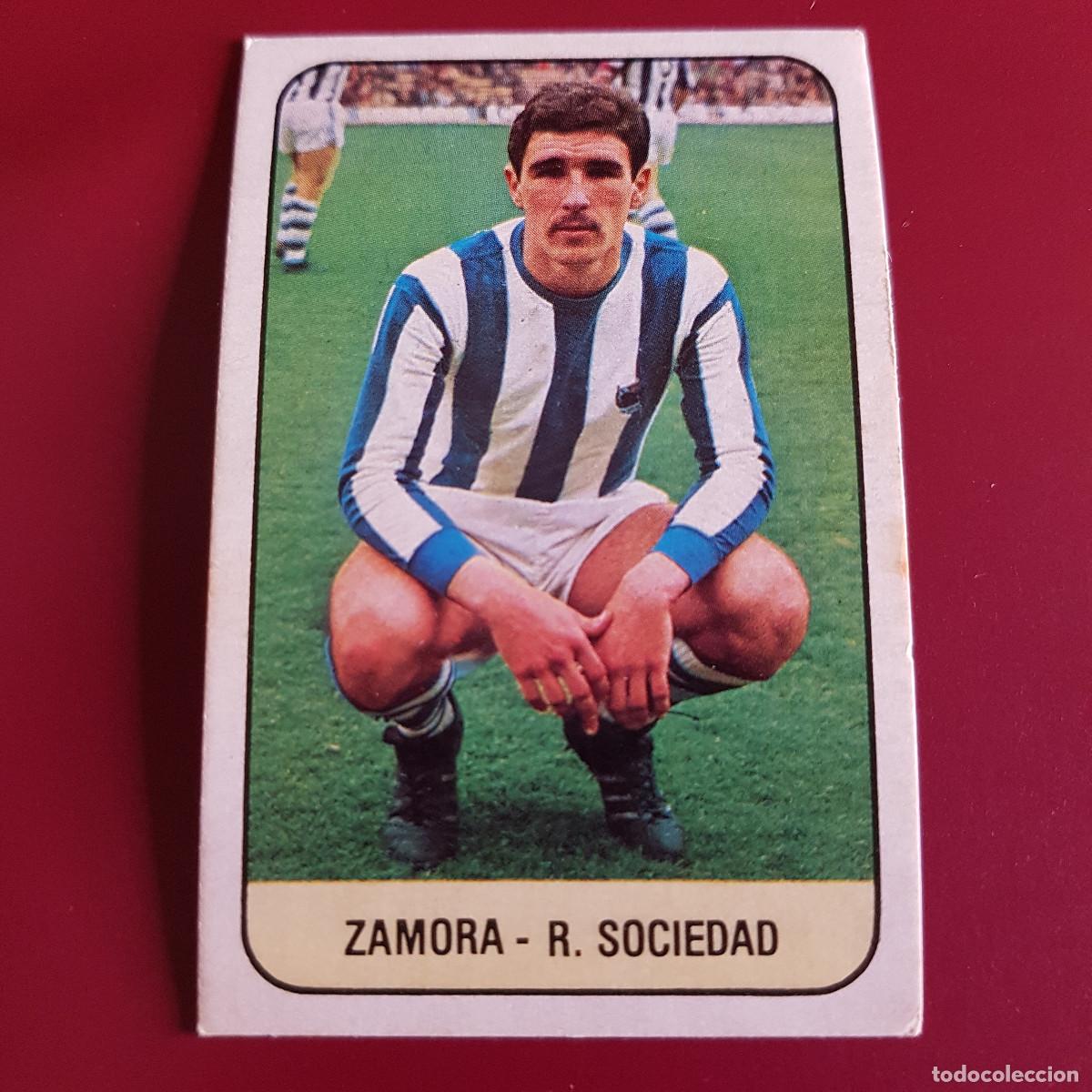Cartes &agrave; collectionner de Football: ESTE - LIGA 78 79 - 1978 1979 - UN CROMO - REAL SOCIEDAD - ZAMORA - NUNCA PEGADO