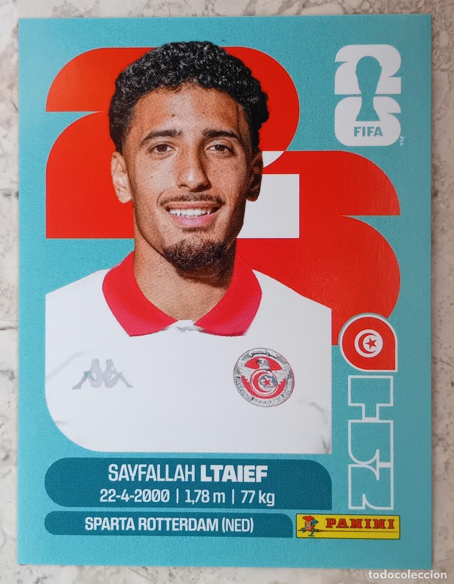 Cromos de F&uacute;tbol: Figurina Panini 2026 Cromo World Cup Usa Mundial 2026 Sayfallah Ltaief Tunisia n TUN 19