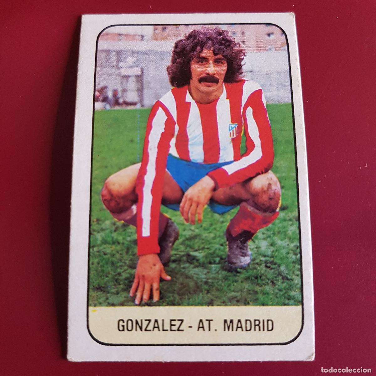 Football Stickers: ESTE - LIGA 78 79 - 1978 1979 - UN CROMO - AT. MADRID - GONZALEZ - NUNCA PEGAGO