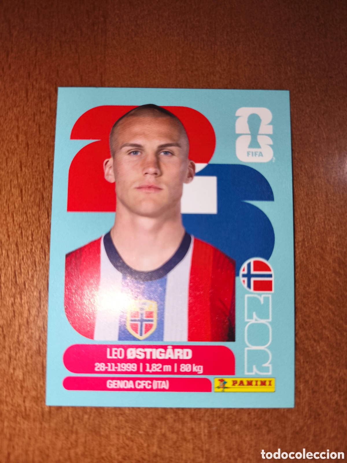 Cromos de F&uacute;tbol: NOR4 Leo Ostigard NOR 4 Fifa World Cup 2026 Noruega