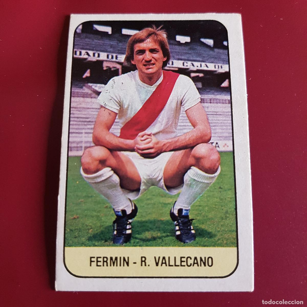 Football Stickers: ESTE - LIGA 78 79 - 1978 1979 - UN CROMO - RAYO VALLECANO - FERMIN - NUNCA PEGADO