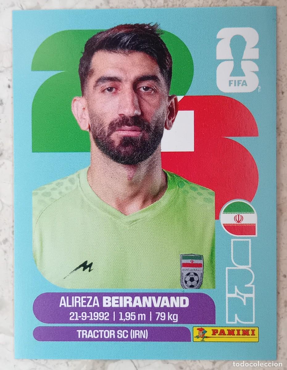 Football Stickers: Figurina Panini 2026 Cromo World Cup Usa Mundial 2026 Alireza Beiranvand Iran n IRN 2