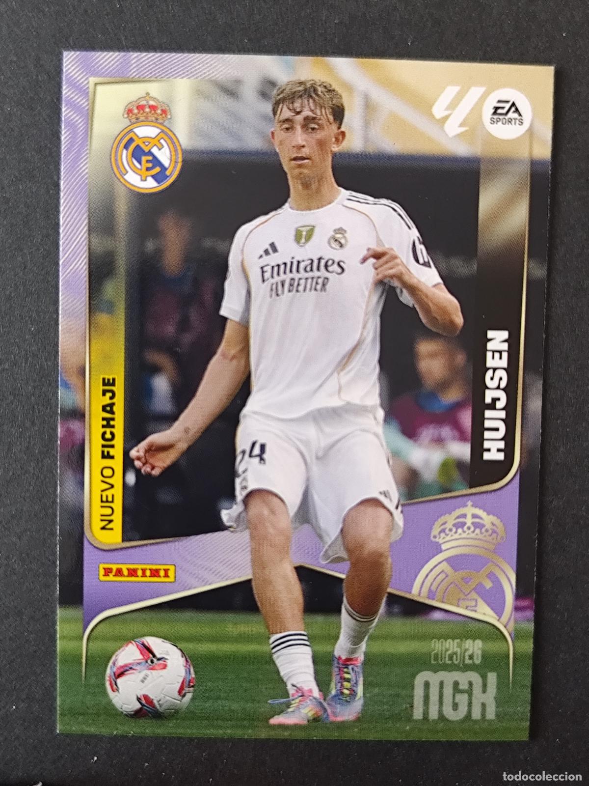 Football Stickers: 442 HUIJSEN REAL MADRID MEGACRACKS 2025 2026 25 26