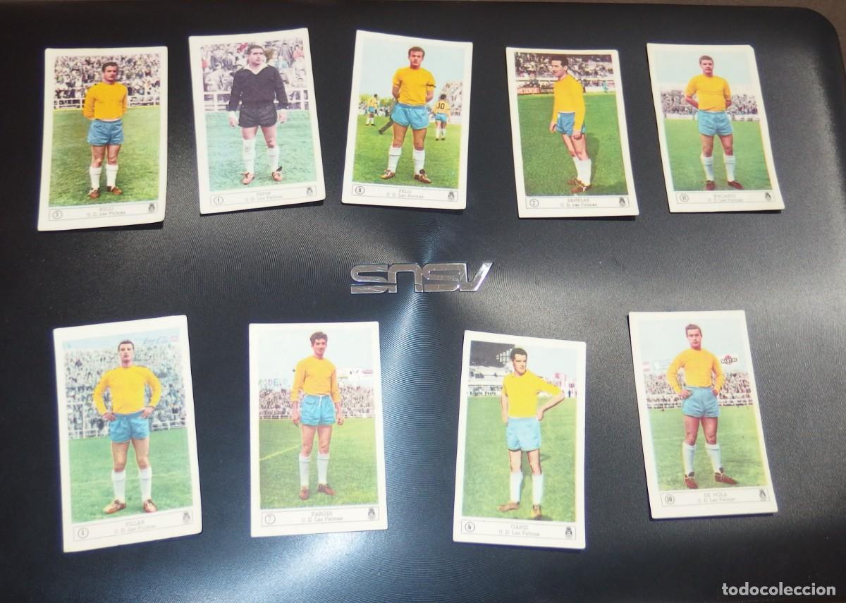 Football Stickers: 9 CROMOS UD LAS PALMAS,LIGA 59-60,ED.FERCA,SIN PEGAR