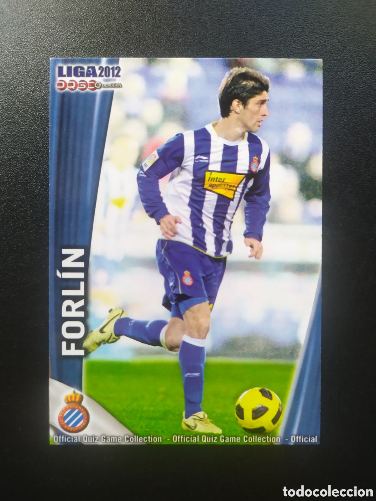 Cromos de F&uacute;tbol: Mundicromo fichas Liga 2011 2012 11 12 Forlin n&deg; 197 Espanyol