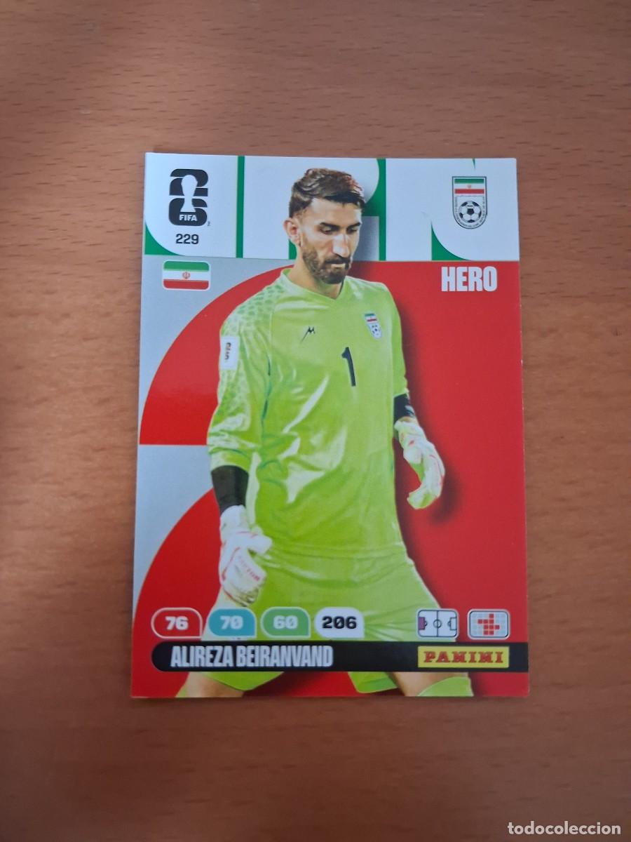 Fu&szlig;ball-Sticker: Adrenalyn XL FIFA World Cup 2026 Mundial 2026 Iran 229 Alireza Beiranvand Hero