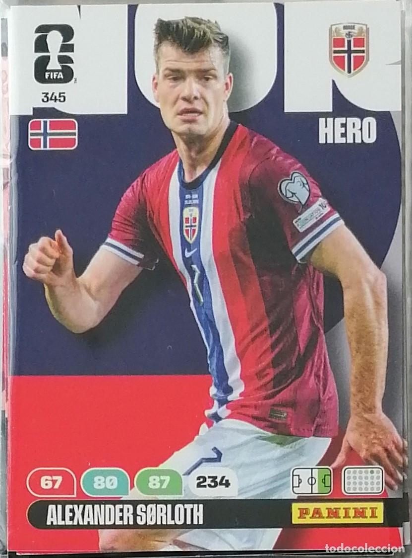 Fu&szlig;ball-Sticker: 345 SORLOTH Hero World Cup 2026 Adrenalyn XL Panini