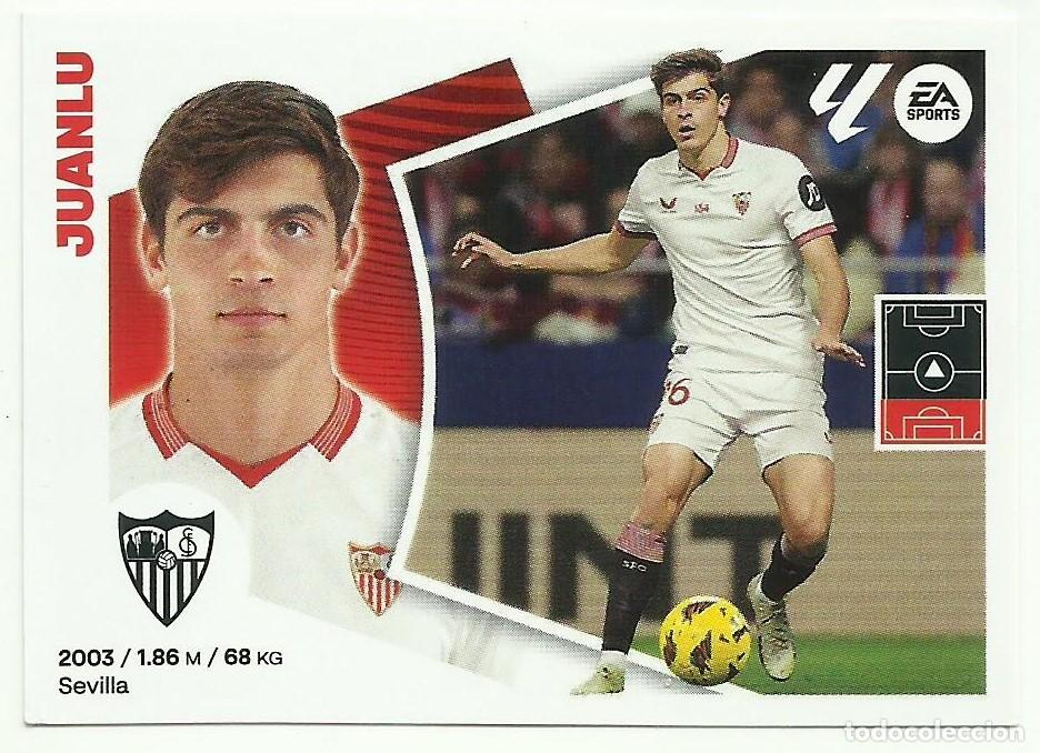 Fu&szlig;ball-Sticker: Cromo Juanlu (Sevilla). La Liga 2024-25 (Este)