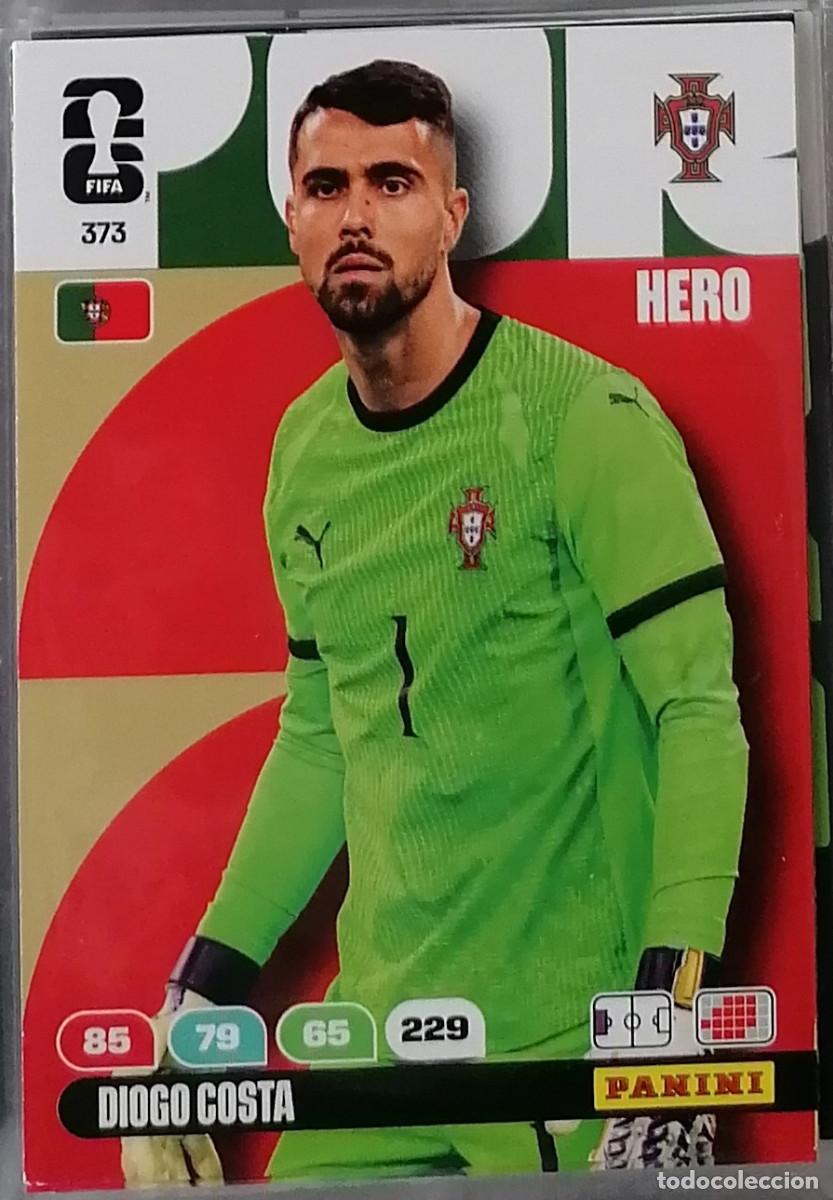 Fu&szlig;ball-Sticker: 373 DIOGO COSTA Hero World Cup 2026 Adrenalyn XL Panini