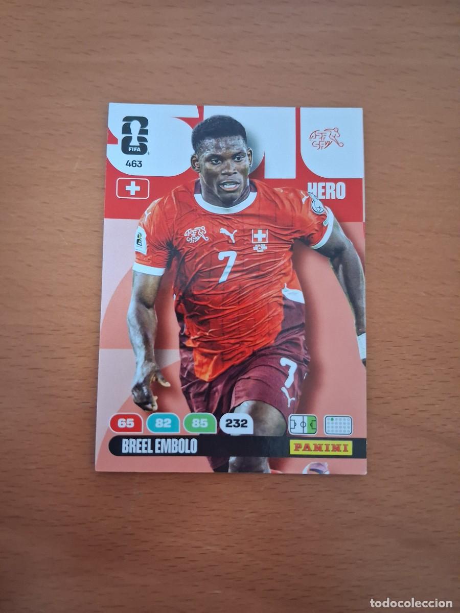 Cromos de F&uacute;tbol: Adrenalyn XL FIFA World Cup 2026 Mundial 2026 Suiza 463 Breel Embolo Hero