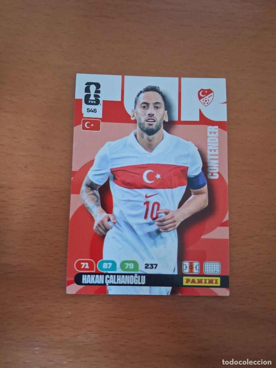 Cromos de F&uacute;tbol: Adrenalyn XL FIFA World Cup 2026 Mundial 2026 Turquia 546 Hakan &Ccedil;alhanoglu Contender