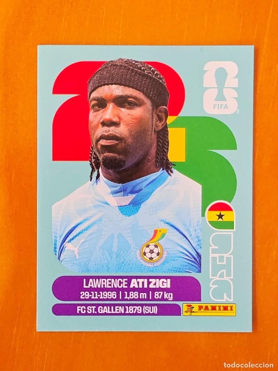 Cromos de F&uacute;tbol: GHA 2 Lawrence Ati Zigi, Ghana, Panini FIFA World Cup Mundial 2026 Sticker