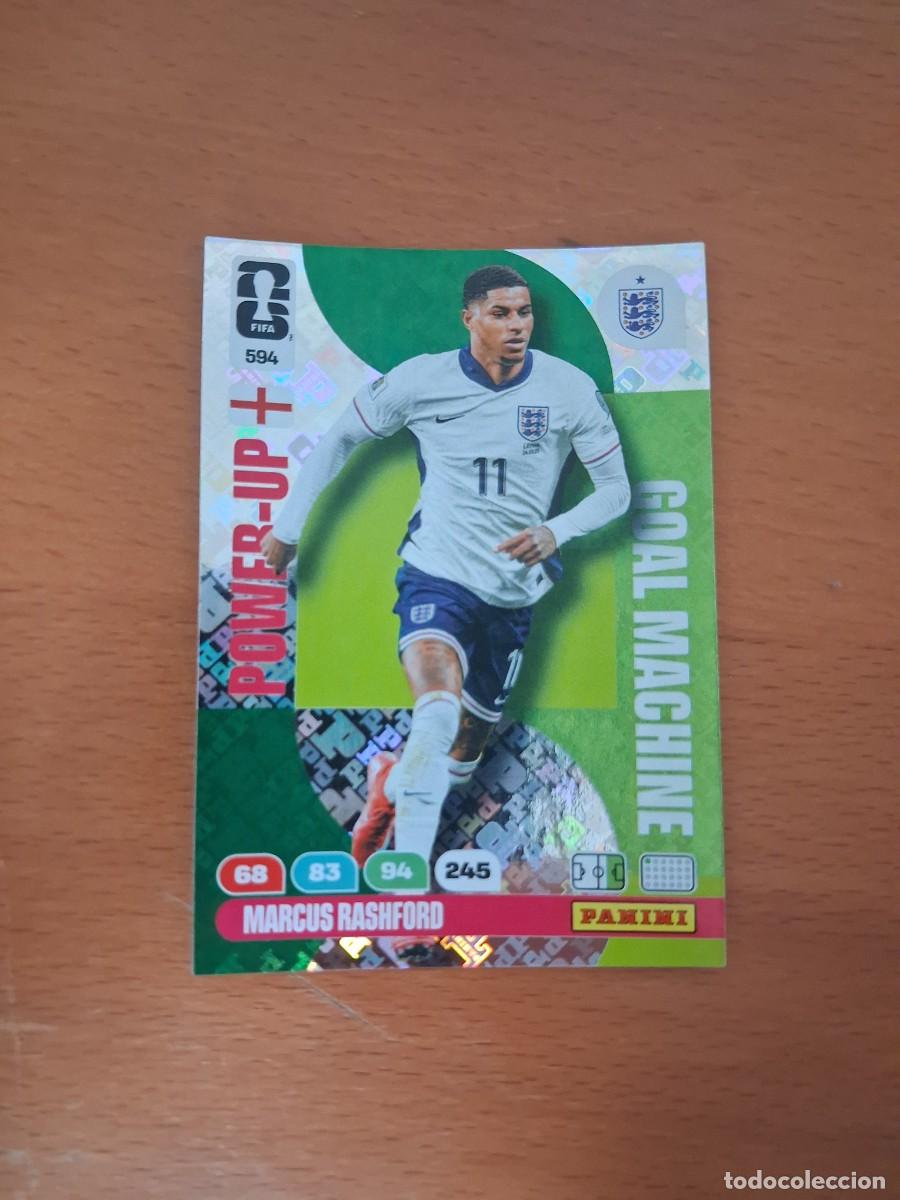 Cromos de F&uacute;tbol: Adrenalyn XL FIFA World Cup 2026 Mundial 2026 Inglaterra 594 Marcus Rashford Power-Up Goal Machine