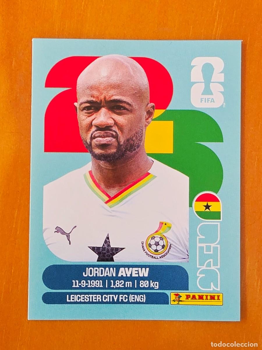 Cromos de F&uacute;tbol: GHA 16 Jordan Ayew, Ghana, Panini FIFA World Cup Mundial 2026 Sticker