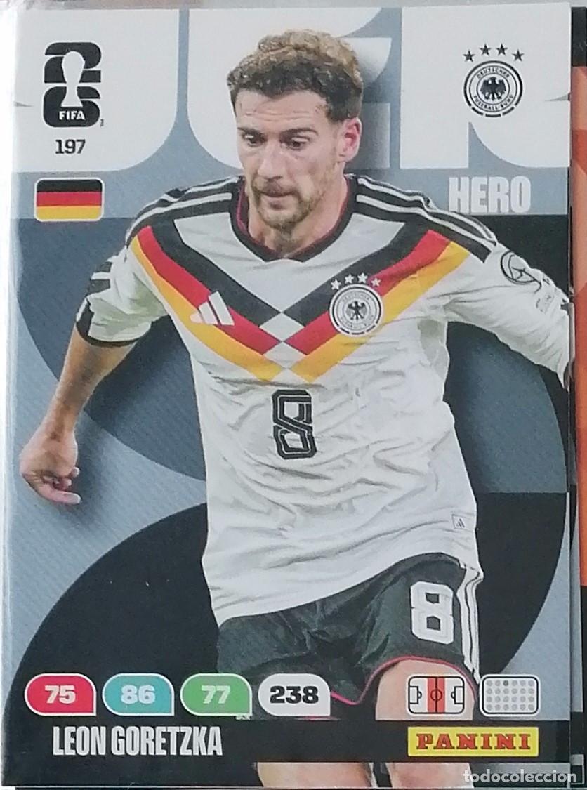 Cromos de F&uacute;tbol: 197 GORETZKA Hero World Cup 2026 Adrenalyn XL Panini