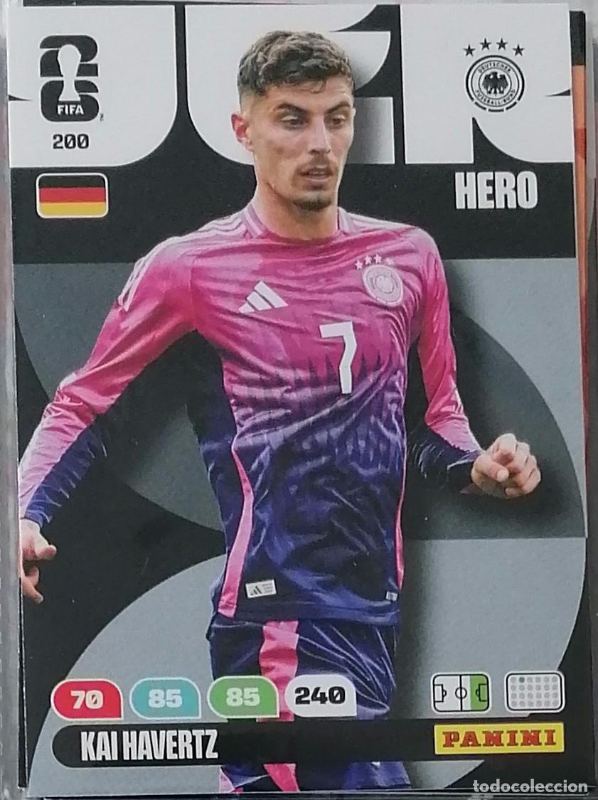 Cromos de F&uacute;tbol: 200 HAVERTZ Hero World Cup 2026 Adrenalyn XL Panini