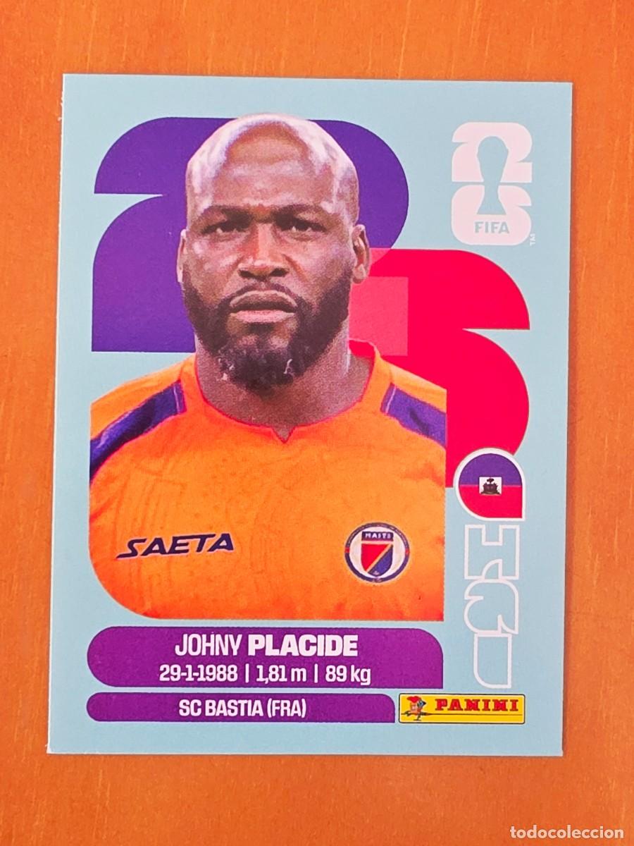 Cromos de F&uacute;tbol: HAI 2 Johny Placide, Hait&iacute;, Panini FIFA World Cup Mundial 2026 Sticker
