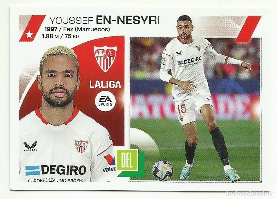 Cromos de F&uacute;tbol: Cromo En-Nesyri (Sevilla). La Liga 2023-24 (Este)