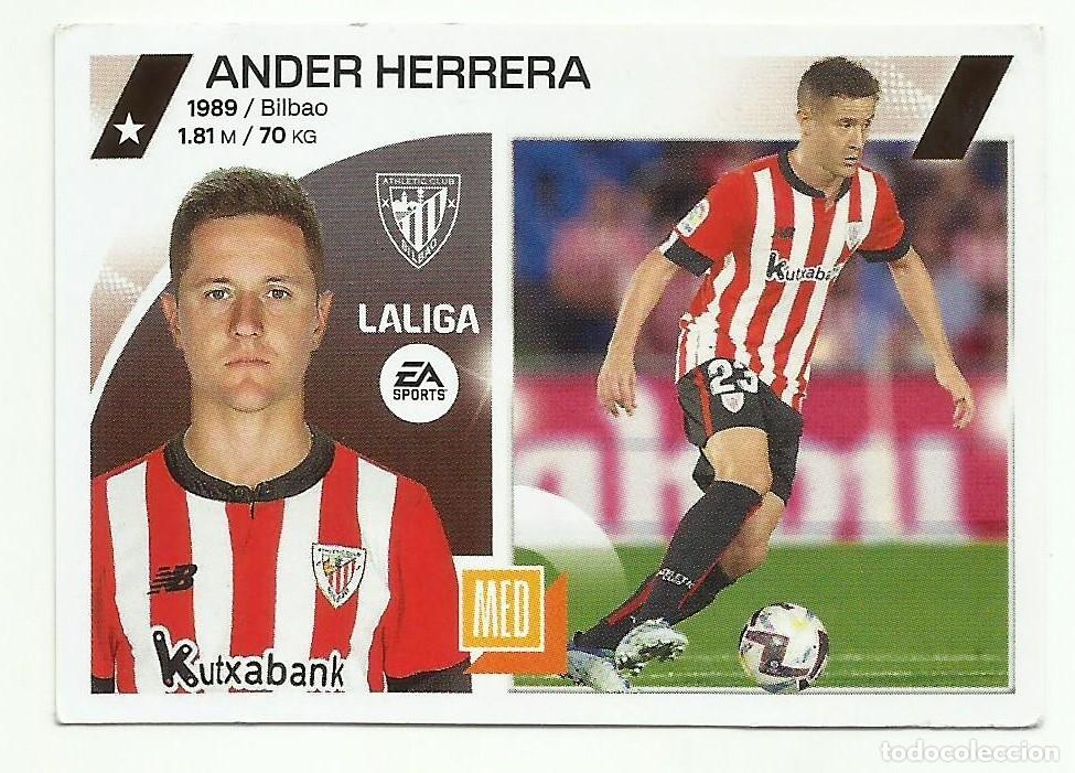Cromos de F&uacute;tbol: Cromo Ander Herrera (Athletic Club). La Liga 2023-24 (Este)