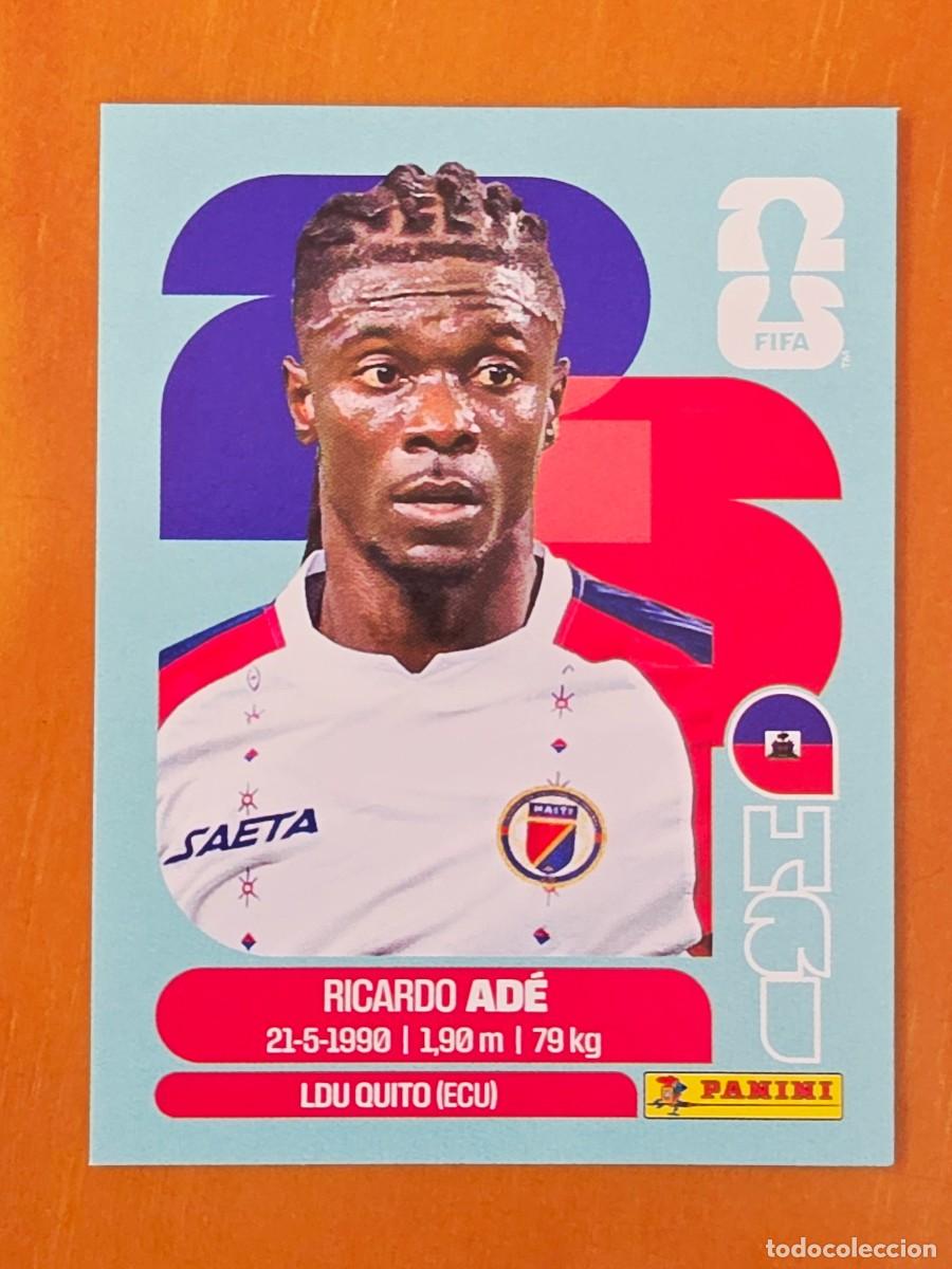 Cromos de F&uacute;tbol: HAI 6 Ricardo Ad&eacute;, Hait&iacute;, Panini FIFA World Cup Mundial 2026 Sticker