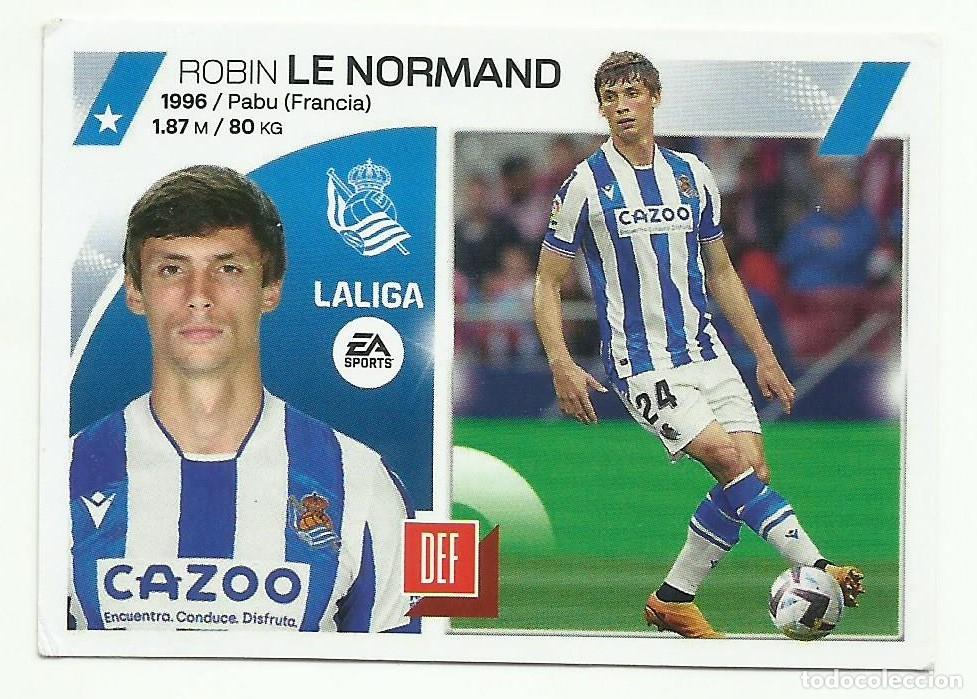 Cromos de F&uacute;tbol: Cromo Le Normand (Real Sociedad). La Liga 2023-24 (Este)