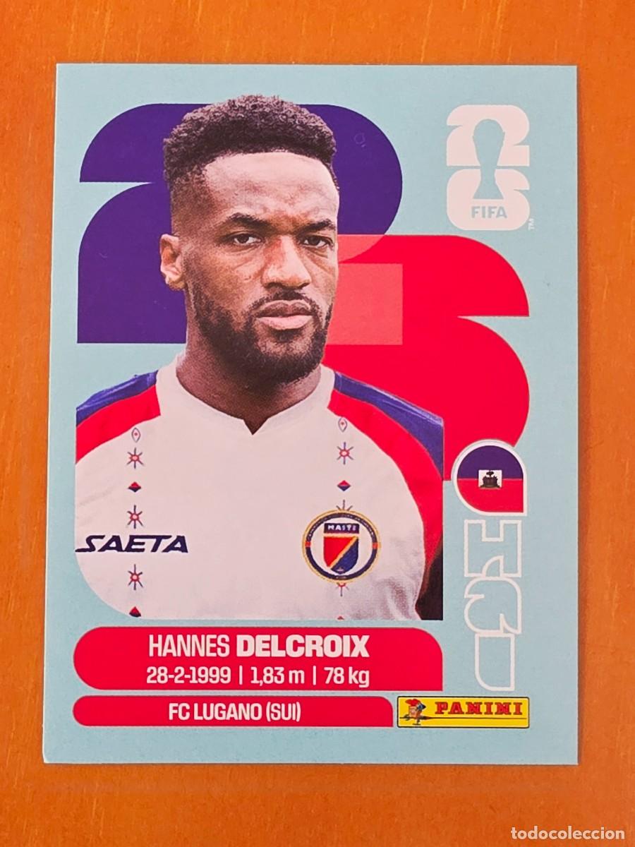 Cromos de F&uacute;tbol: HAI 9 Hannes Delcroix, Hait&iacute;, Panini FIFA World Cup Mundial 2026 Sticker