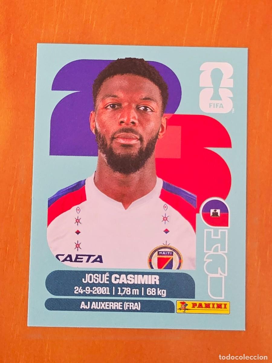Cromos de F&uacute;tbol: HAI 16 Josu&eacute; Casimir, Hait&iacute;, Panini FIFA World Cup Mundial 2026 Sticker