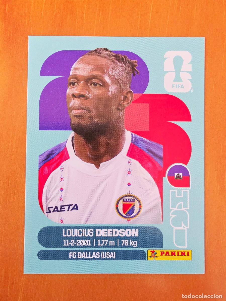Cromos de F&uacute;tbol: HAI 19 Louicius Deedson, Hait&iacute;, Panini FIFA World Cup Mundial 2026 Sticker