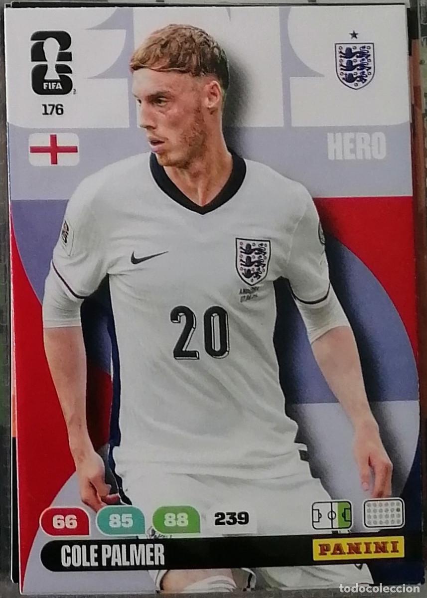 Cromos de F&uacute;tbol: 176 PALMER Hero World Cup 2026 Adrenalyn XL Panini