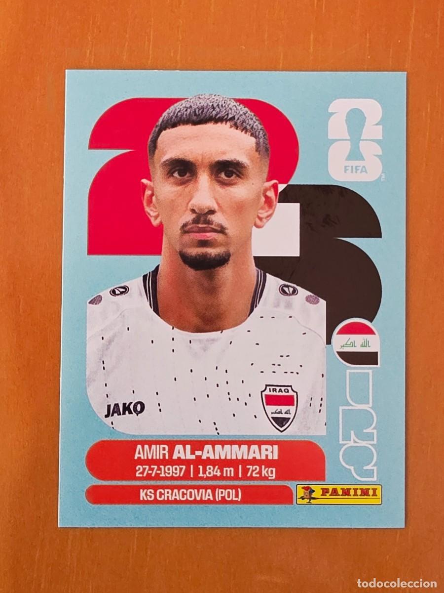Cromos de F&uacute;tbol: IRQ 10 Amir Al-Ammari, Iraq, Panini FIFA World Cup Mundial 2026 Sticker