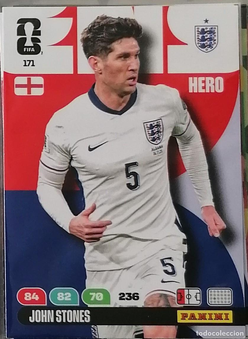 Cromos de F&uacute;tbol: 171 STONES Hero World Cup 2026 Adrenalyn XL Panini