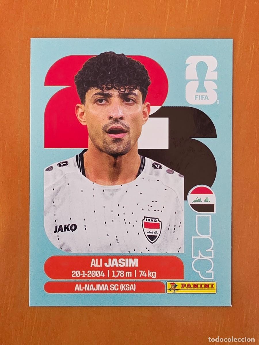 Cromos de F&uacute;tbol: IRQ 12 Ali Jasim, Iraq, Panini FIFA World Cup Mundial 2026 Sticker