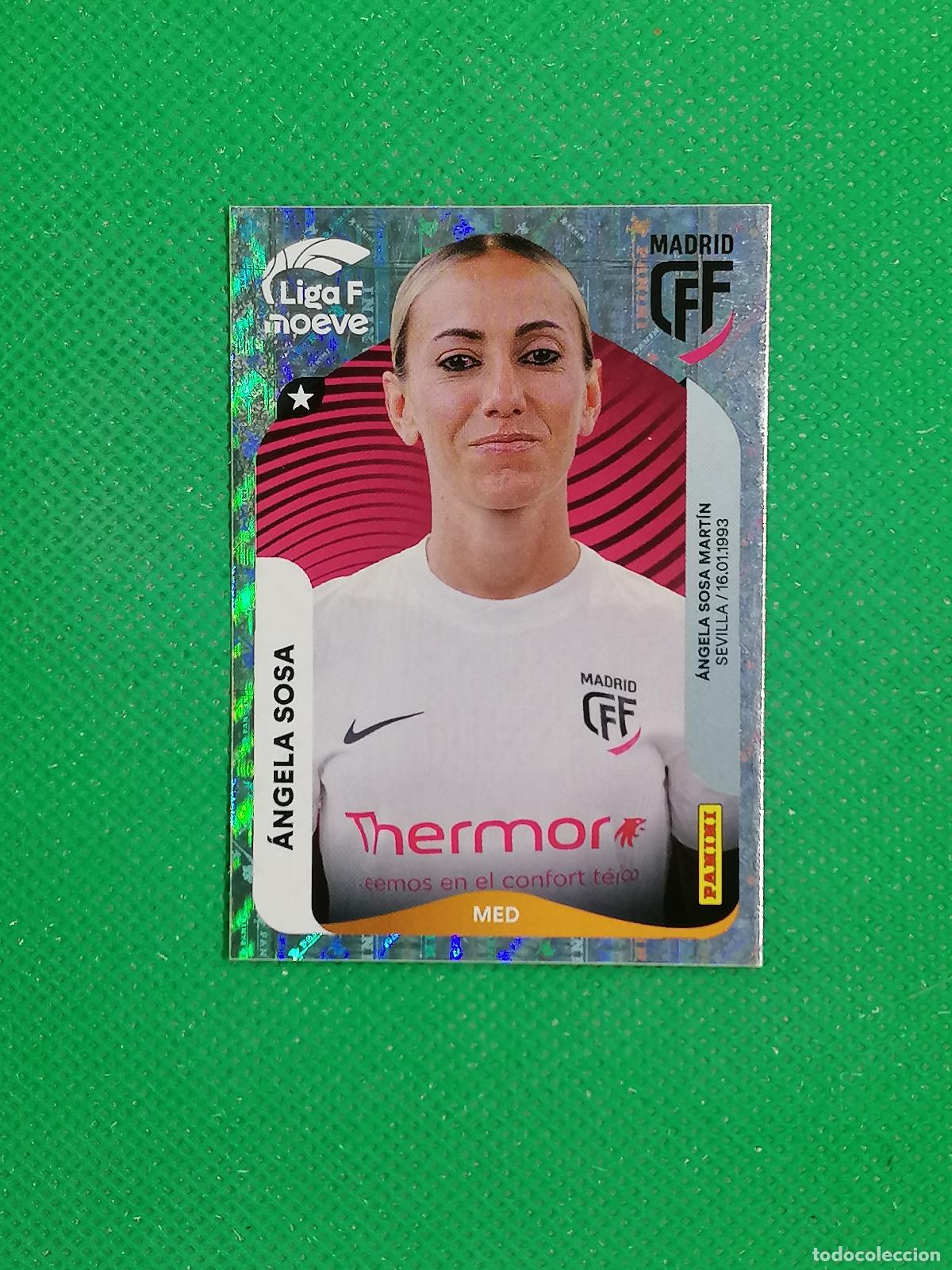 Cromos de F&uacute;tbol: 255 ANGELA SOSA MADRID CFF ⚽ PANINI LIGA FEMENINA F MOEVE 25 26 2025 2026 ⚽