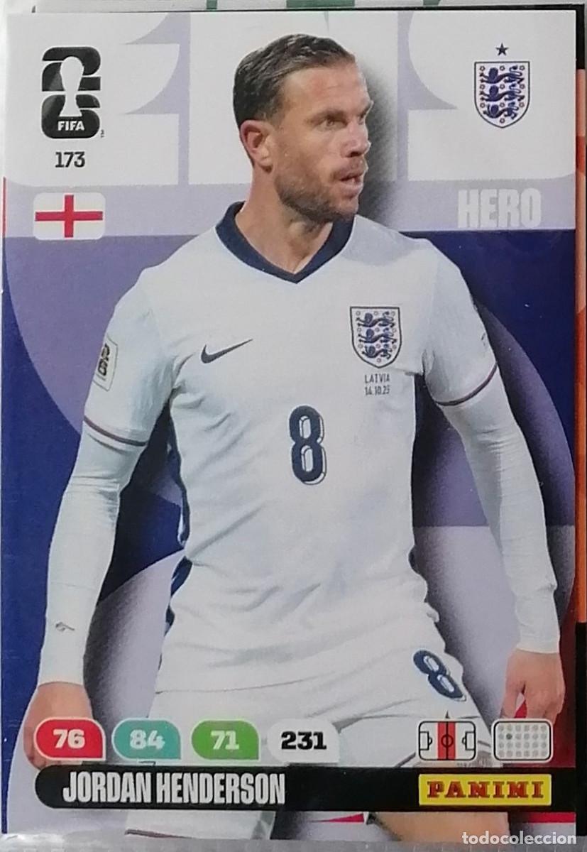 Cromos de F&uacute;tbol: 173 HENDERSON Hero World Cup 2026 Adrenalyn XL Panini