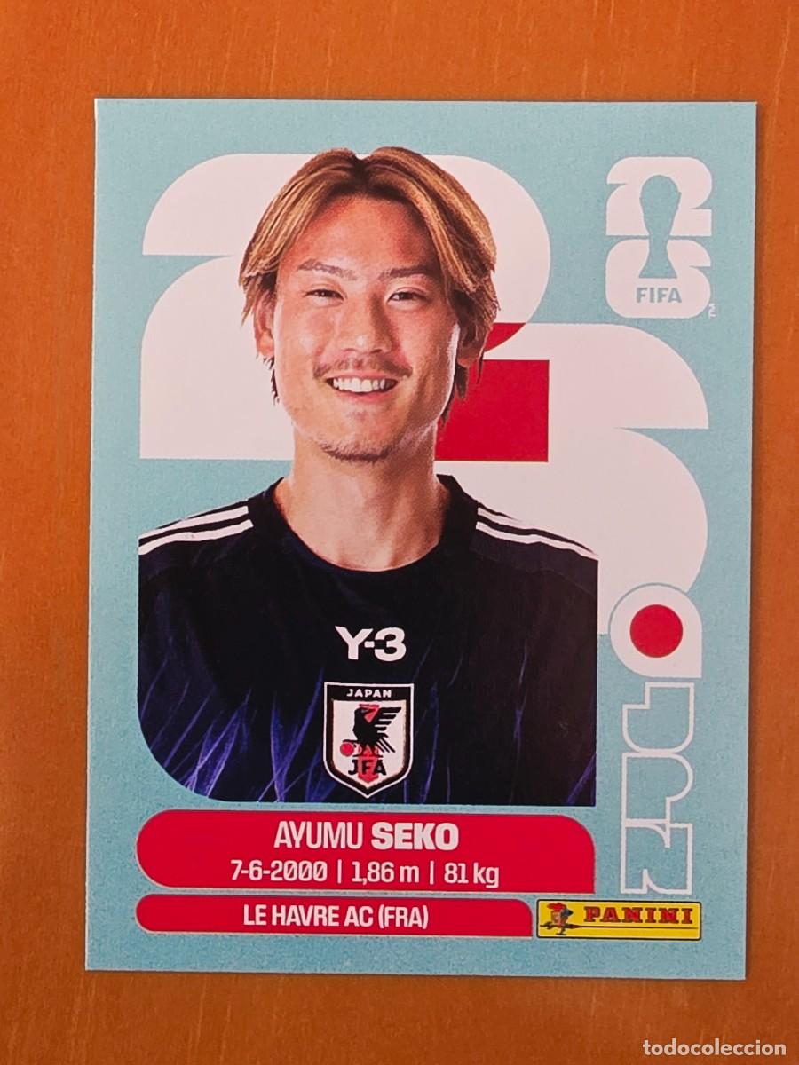 Cromos de F&uacute;tbol: JPN 4 Ayumu Seko, Jap&oacute;n, Panini FIFA World Cup Mundial 2026 Sticker