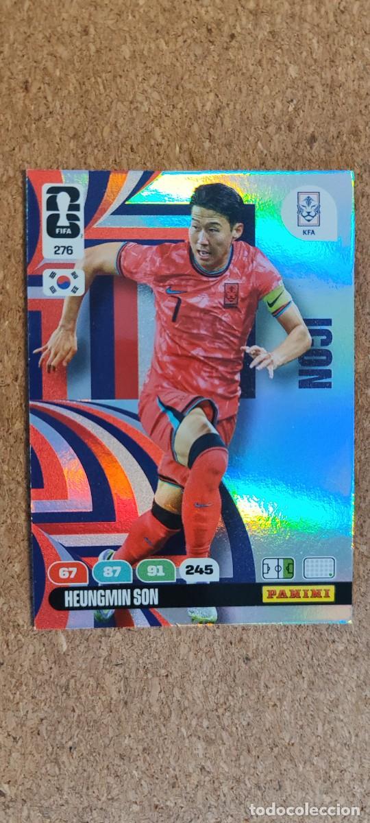 Cromos de F&uacute;tbol: ADRENALYN XL FIFA WORLD CUP 2026 CARD ICON SON KOREA # 276 PANINI