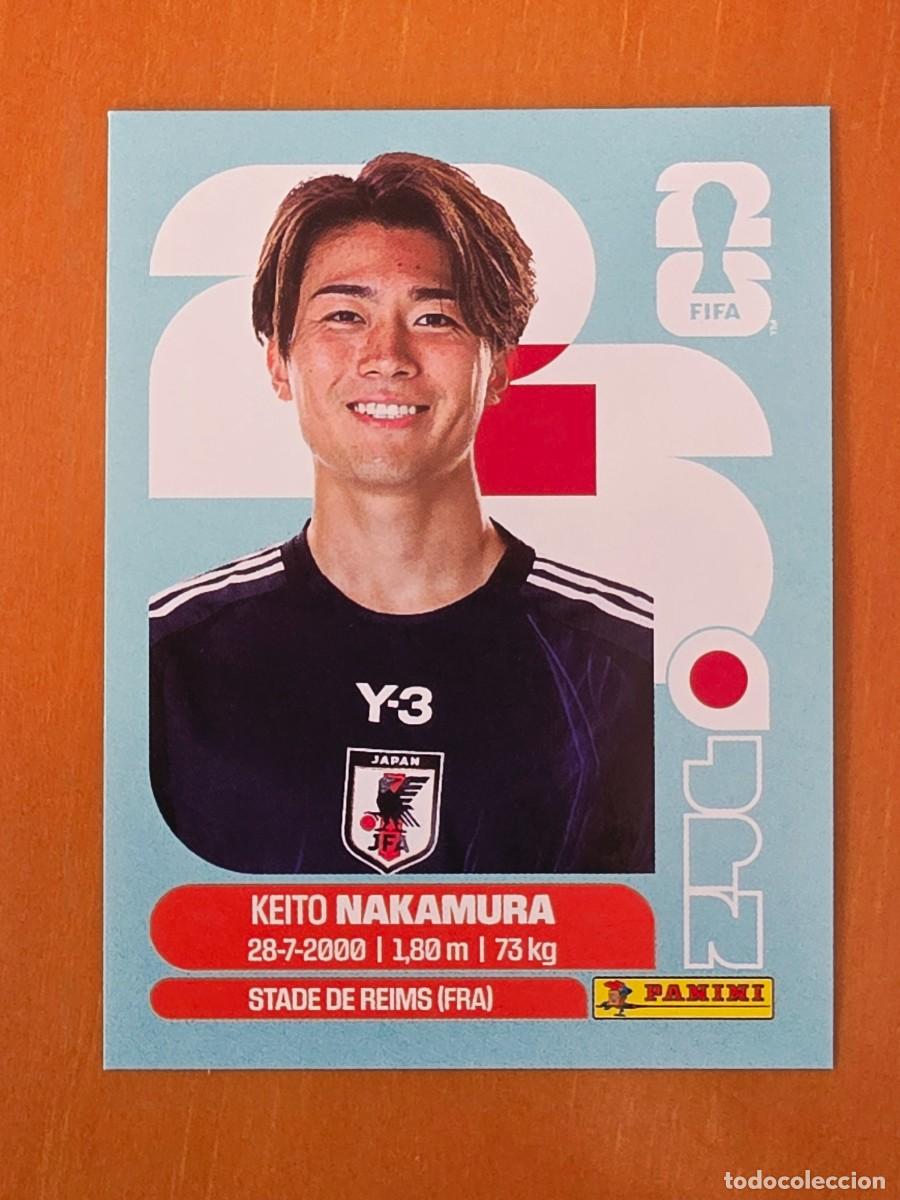 Cromos de F&uacute;tbol: JPN 15 Keito Nakamura, Jap&oacute;n, Panini FIFA World Cup Mundial 2026 Sticker