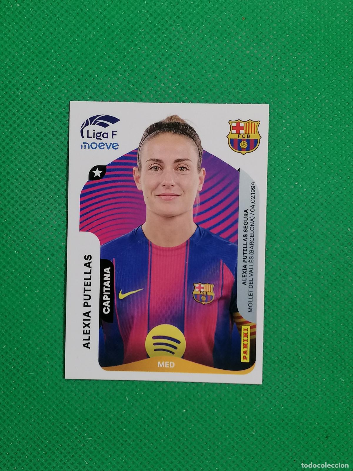 Cromos de F&uacute;tbol: 95 ALEXIA PUTELLAS BARCELONA ⚽ PANINI LIGA FEMENINA F MOEVE 25 26 2025 2026 ⚽