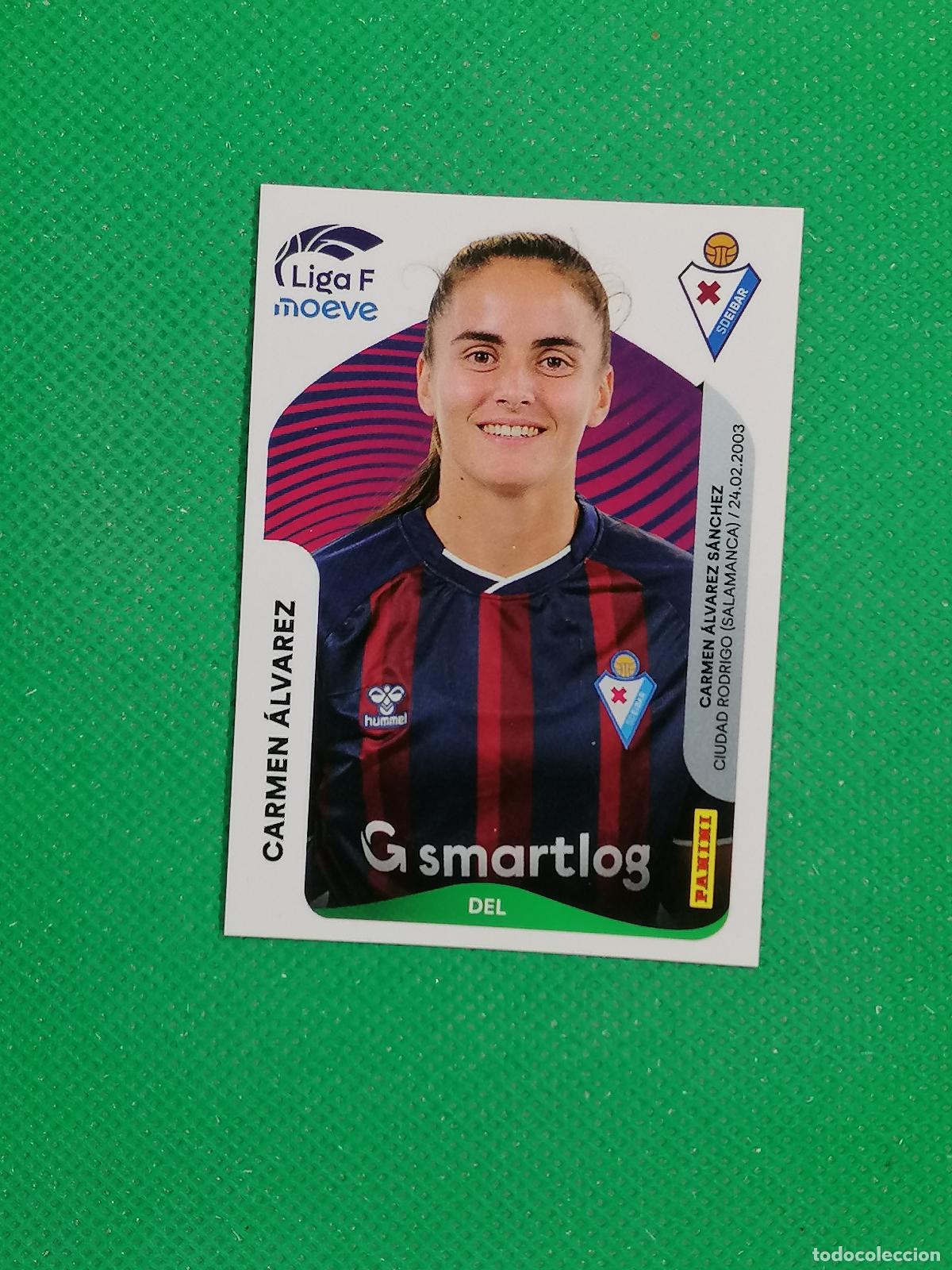 Cromos de F&uacute;tbol: 180 A 180A CARMEN ALVAREZ EIBAR ⚽ PANINI LIGA FEMENINA F MOEVE 25 26 2025 2026 ⚽