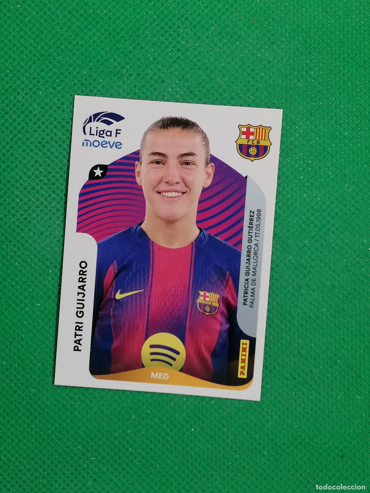 Cromos de F&uacute;tbol: 92 PATRI GUIJARRO BARCELONA ⚽ PANINI LIGA FEMENINA F MOEVE 25 26 2025 2026 ⚽