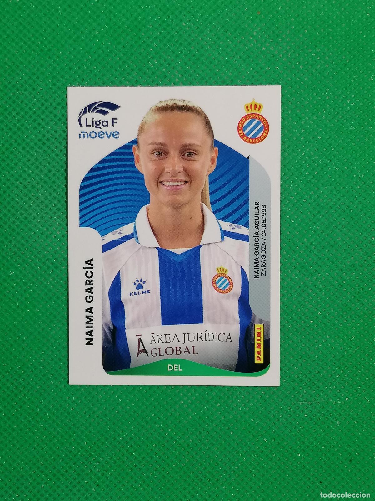 Cromos de F&uacute;tbol: 198 NAIMA GARCIA ESPANYOL ⚽ PANINI LIGA FEMENINA F MOEVE 25 26 2025 2026 ⚽