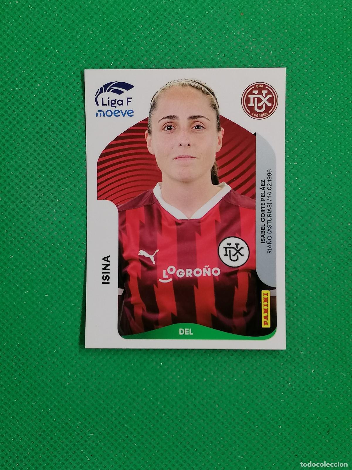 Cromos de F&uacute;tbol: 159 ISINA DUX LOGRO&Ntilde;O ⚽ PANINI LIGA FEMENINA F MOEVE 25 26 2025 2026 ⚽