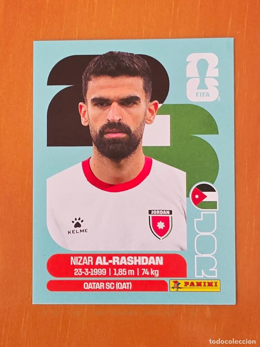 Cromos de F&uacute;tbol: JOR 10 Nizar Al-Rashdan, Jordania, Panini FIFA World Cup Mundial 2026 Sticker