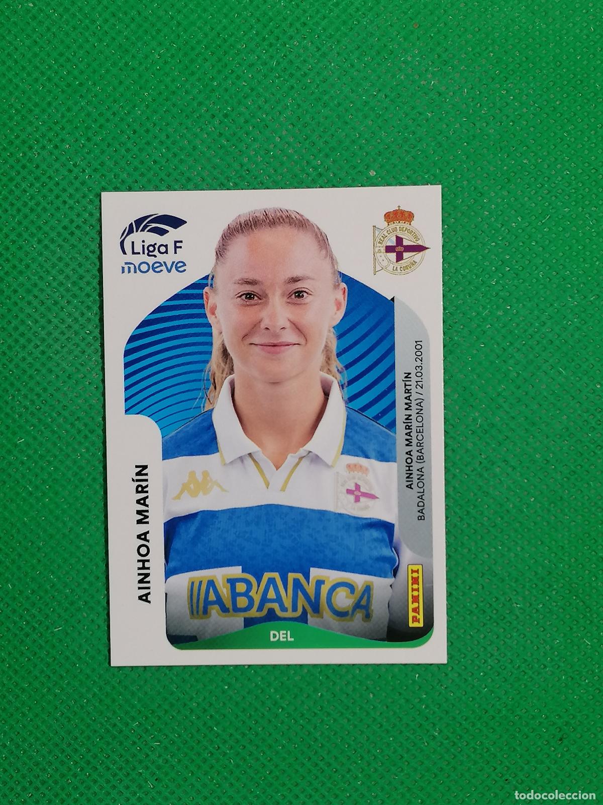 Cromos de F&uacute;tbol: 137 AINHOA MARIN DEPORTIVO LA CORU&Ntilde;A ABANCA ⚽ PANINI LIGA FEMENINA F MOEVE 25 26 2025 2026 ⚽