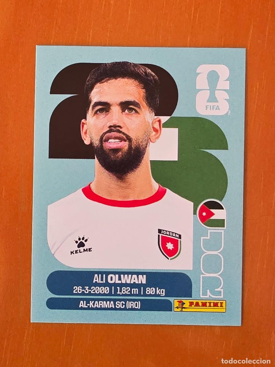 Cromos de F&uacute;tbol: JOR 18 Ali Olwan, Jordania, Panini FIFA World Cup Mundial 2026 Sticker